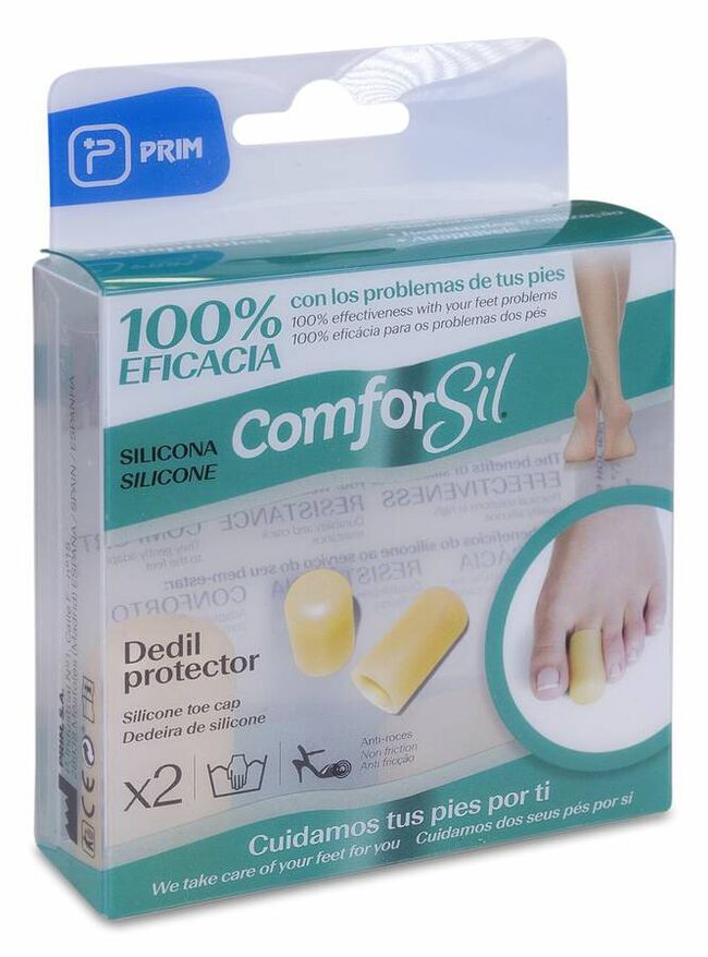 Comforsil Dediles de Silicona Talla S, 2 Uds