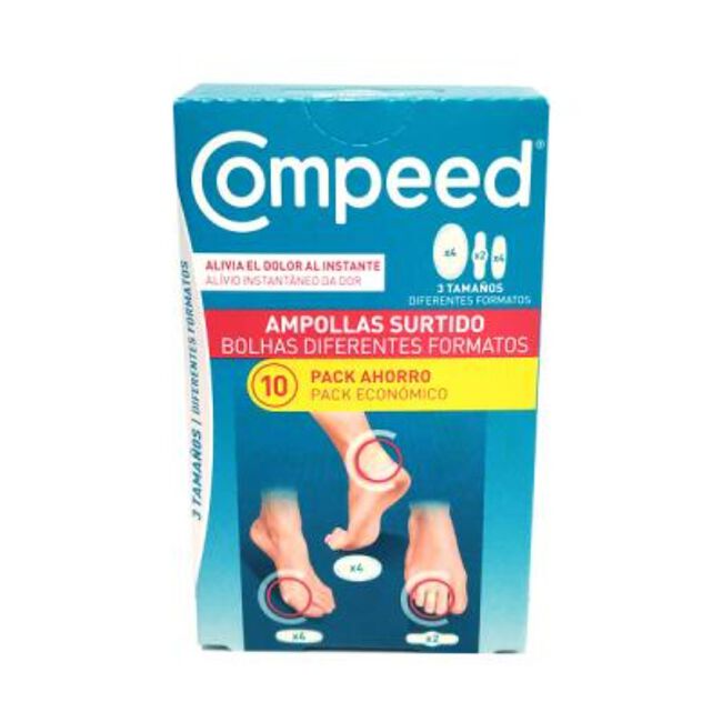Compeed Ampollas Mixto, 10 Unidades