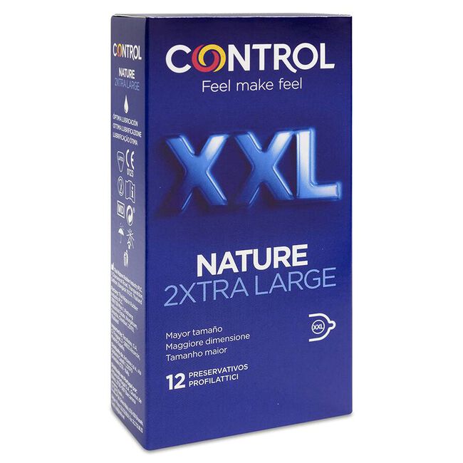 Control Nature XXL Profilácticos, 12 Unidades