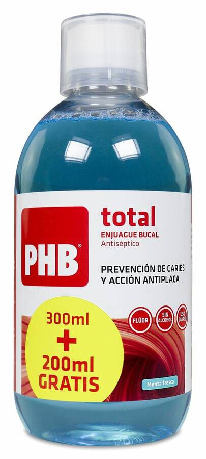 PHB Total Enjuague Bucal, 500 ml