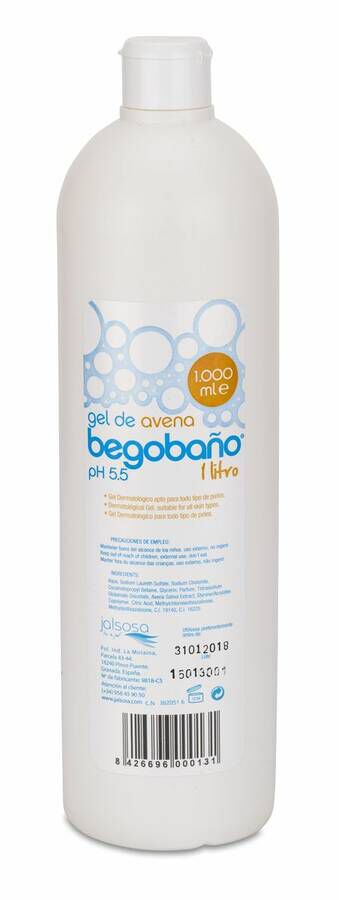 Begobaño Gel Avena, 1000 ml