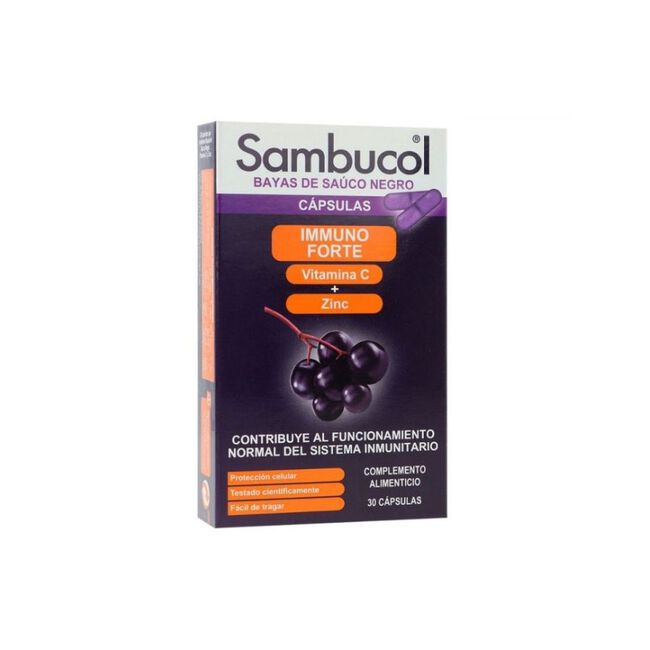 Sambucol Immuno Forte, 30 Cápsulas