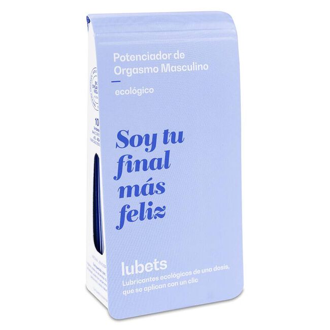 Lubets Lubricante Ecológico Potenciador del Orgasmo Masculino, 10 ud