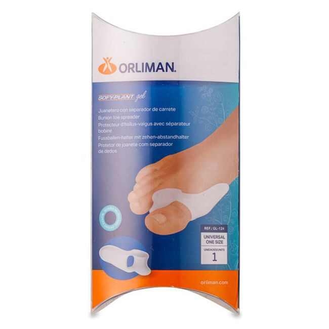 Orliman Protector de Juanete con Separador de Carrete Talla Única, 1 Ud