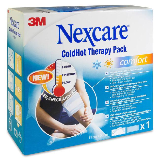 Nexcare Frío/Calor Coldhot Bolsa Comfort 10x26,5 cm, 1 Ud