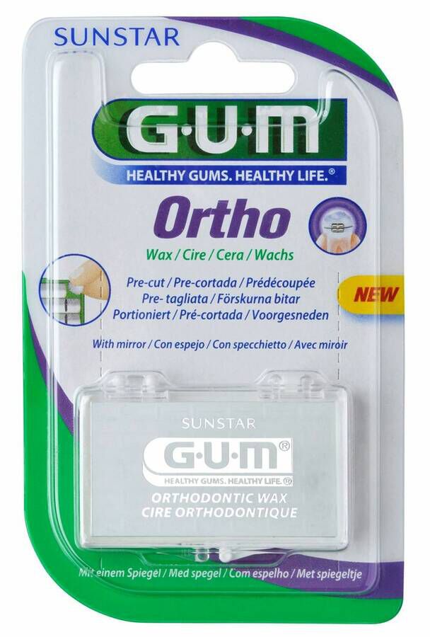 GUM Ortho Cera de Ortodoncia, 1 Ud
