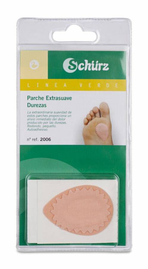 Schurz Parches Durezas, 4 Unidades