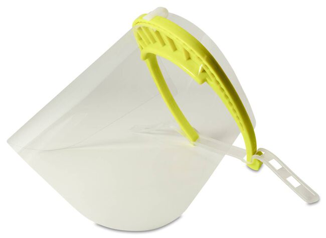 Iscar Pantalla Protectora Facial Para Niño Amarilla, 1 Unidad