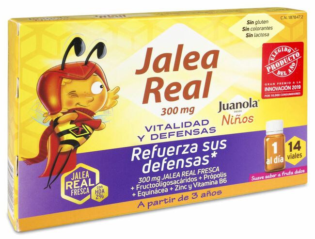 Juanola Jalea Real Ni&ntilde;o Vitalidad y Defensas, 14 Viales