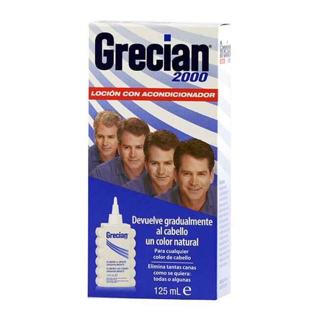 Grecian Loción Anti Canas con Aconicionador, 125 ml