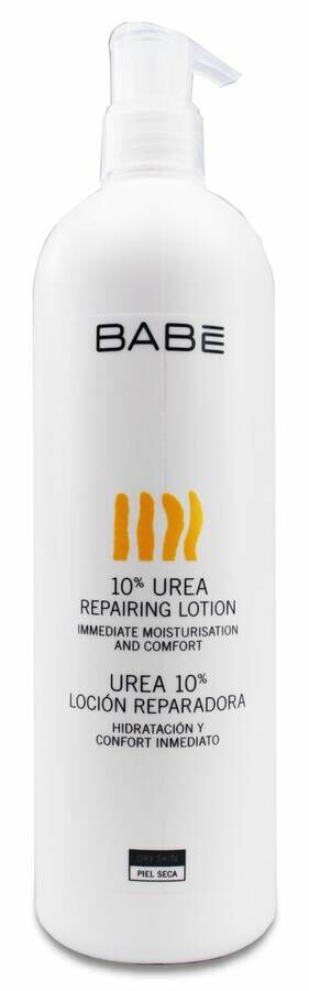 Babé Urea 10% Loción Reparadora Piel Seca, 500 ml