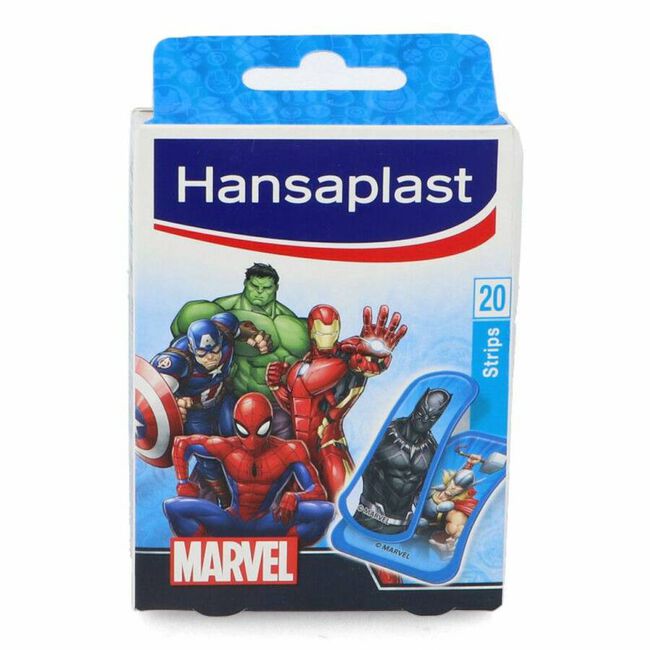 Hansaplast Apósitos de Marvel, 20 Apósitos