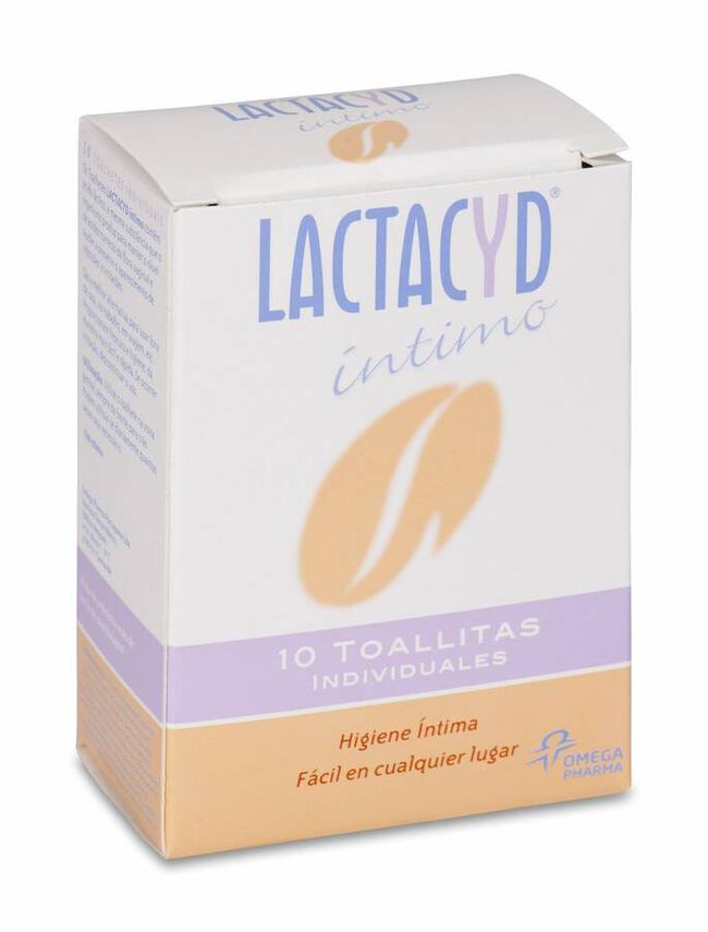 Lactacyd Íntimo Toallitas, 10 Uds