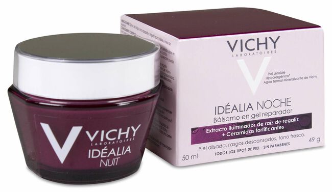 Vichy Idealia Skin Sleep Bálsamo Gel Regenerante Noche, 50 ml