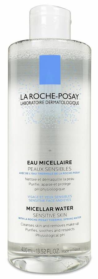 La Roche-Posay Solución Micelar Fisiológica, 400 ml