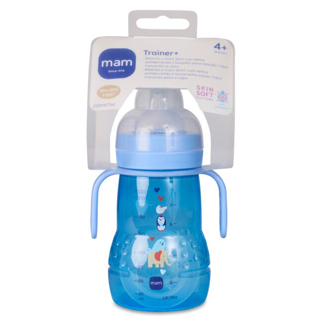 MAM Biberón Vaso de Aprendizaje Trainer 220 ml , 1 unidad