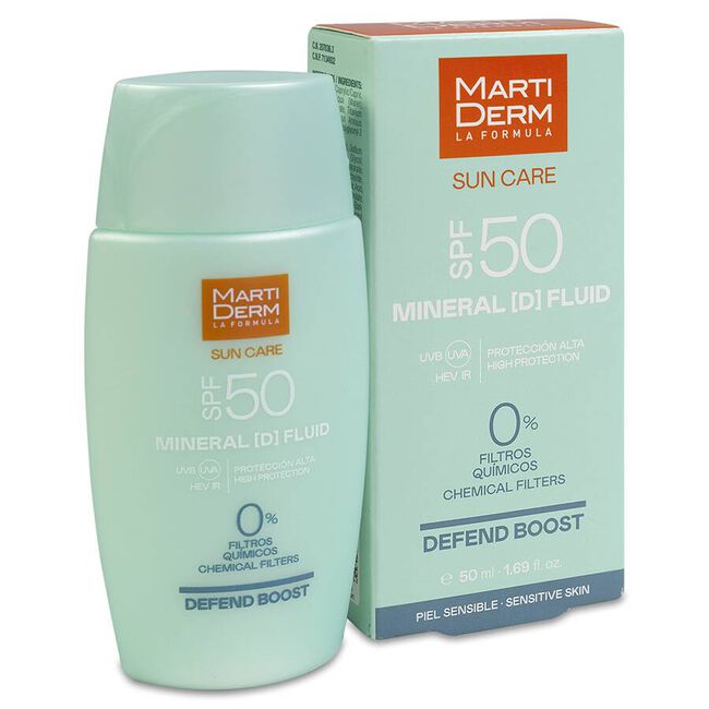 Martiderm Sun Care Mineral D Fluid SPF 50+, 50 ml