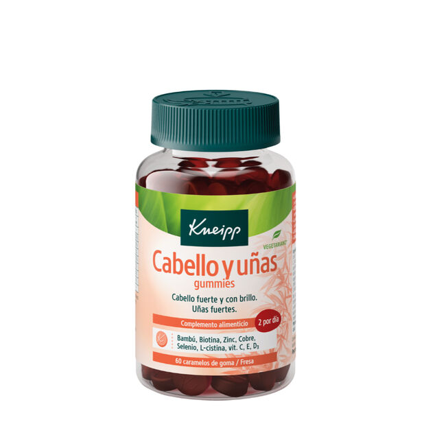 Kneipp Cabello y Uñas Gummies, 60 comp