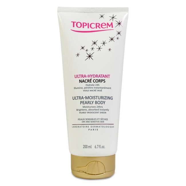 Topicrem Ultrahidratante Efecto Nacarada, 200 ml 