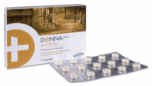 DonnaPlus+ Multiflora, 15 Comprimidos