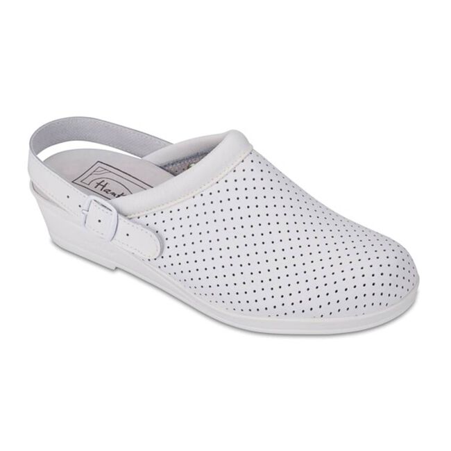 Hankshoes Zueco Confort Blanco Talla 44, 1 Par
