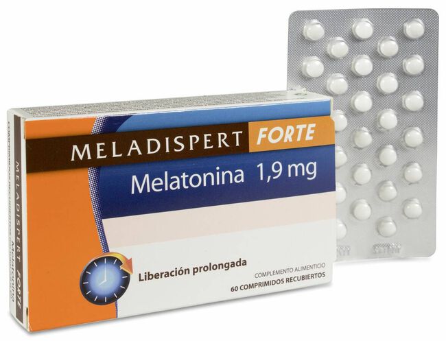 Meladispert Melatonina Forte 1,9 mg, 60 Cápsulas