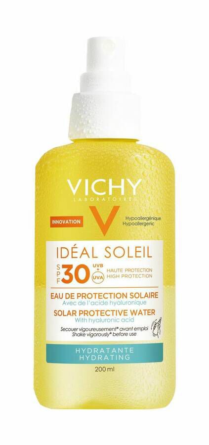 Vichy Idéal Soleil Agua Protectora Hidratante SPF 30, 200 ml