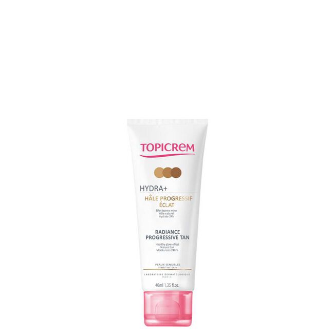 imagen de Topicrem Hydra+ Bronceado Progresivo, 40 ml
