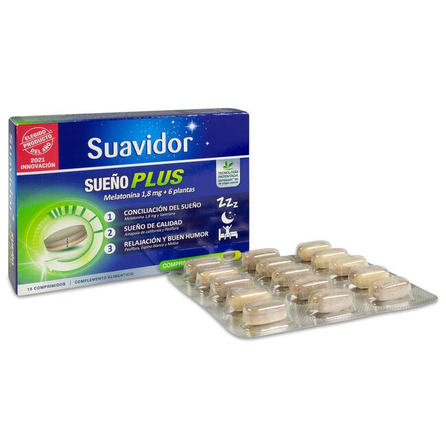 Suavidor Sueño Plus, 15 comprimidos