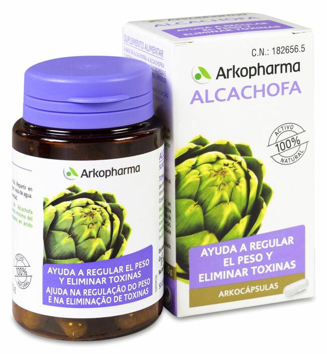 Arkopharma Arkocápsulas Alcachofa, 40 Cápsulas