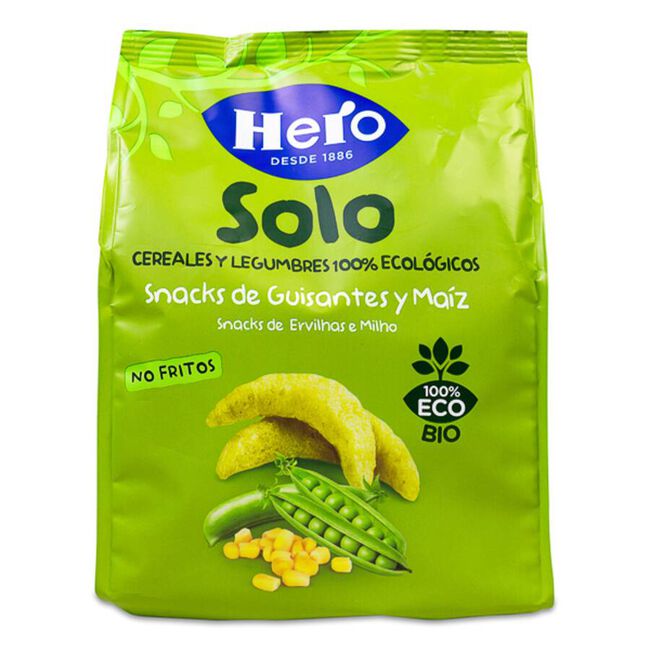 Hero Baby Snack Guisantes y Maíz Eco-Bio