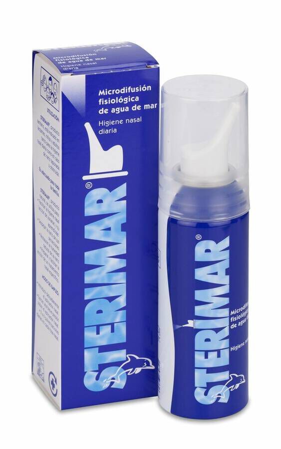 Stérimar Limpieza Nasal Agua de Mar Uso Diario, 100 ml