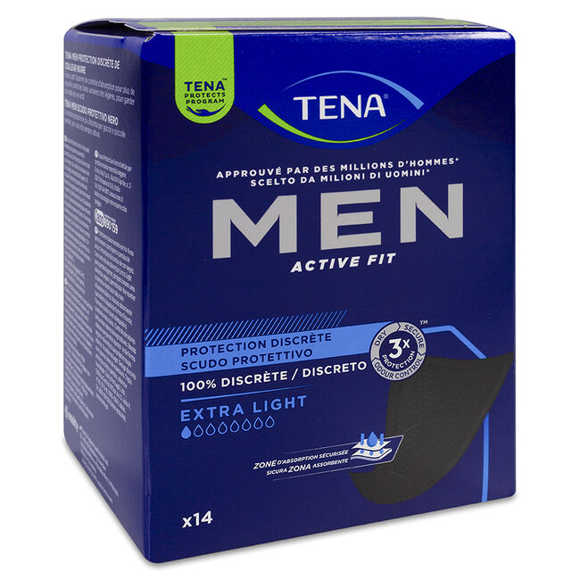 TENA Men Escudo Protector, 14 Uds