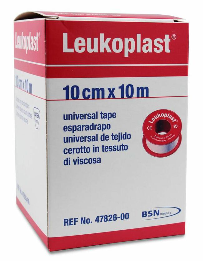 Leukoplast Esparadrapo Color Carne 10 cm x 10 m, 1 Ud