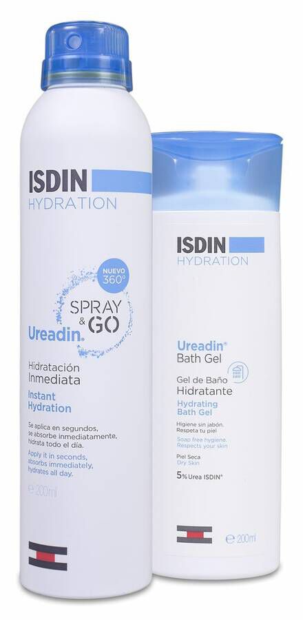 imagen de Pack Ureadin Spray&Go + Gel de Ba&ntilde;o