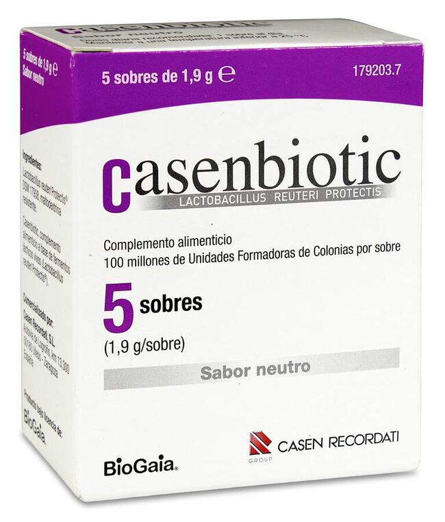 Casenbiotic, 5 Sobres