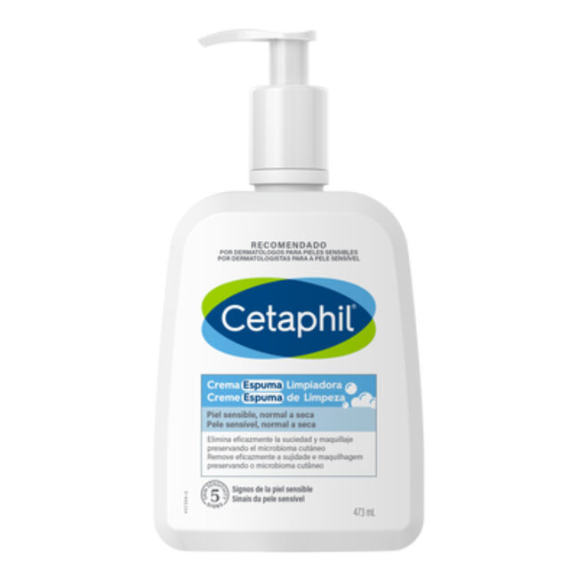 Cetaphil Crema Espuma Limpiadora, 473 ml