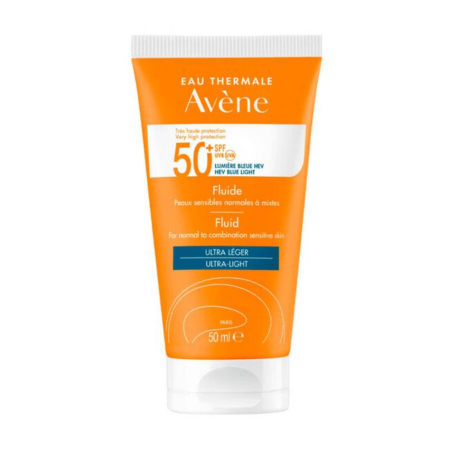 Avène Solar Emulsión SPF 50+ Toque Seco, 50 ml