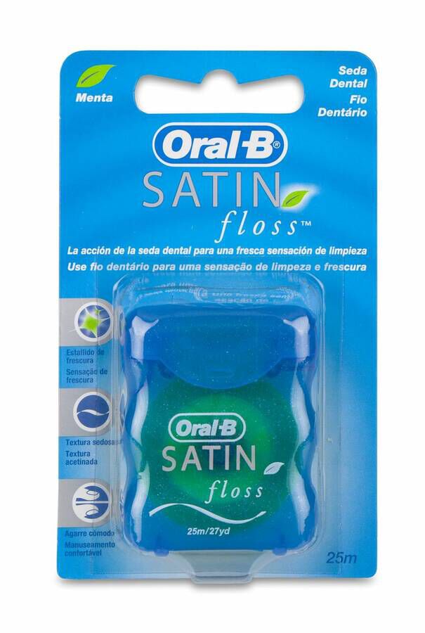 Oral-B Seda Dental Satin Floss 25 m, 1 Ud