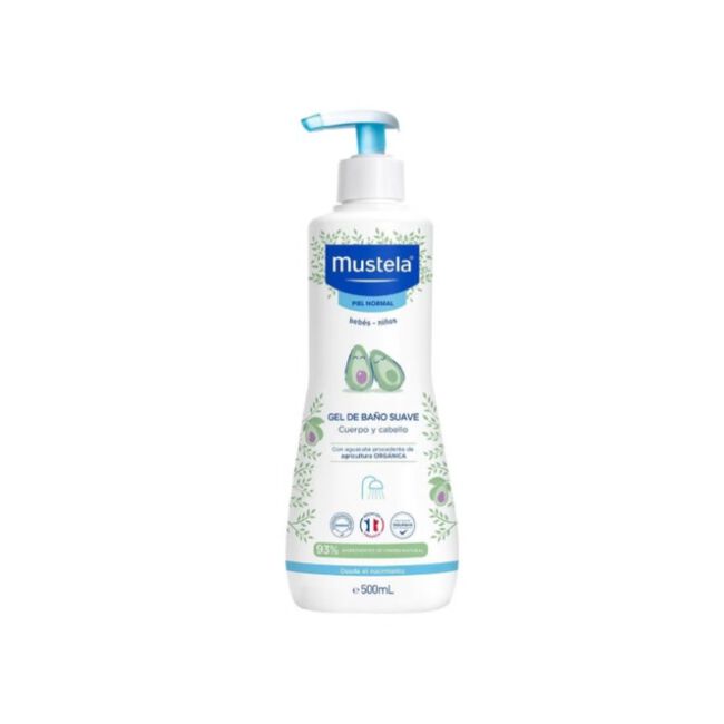 Mustela Gel de Ba&ntilde;o Suave, 500 ml