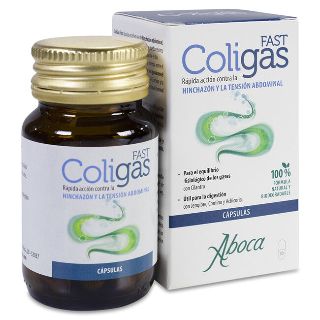 Aboca Coligas Fast, 30 cápsulas