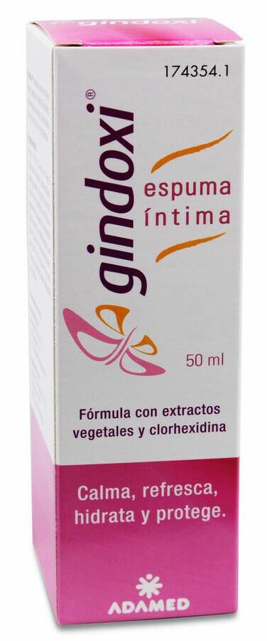Gindoxi Espuma Íntima, 50 ml