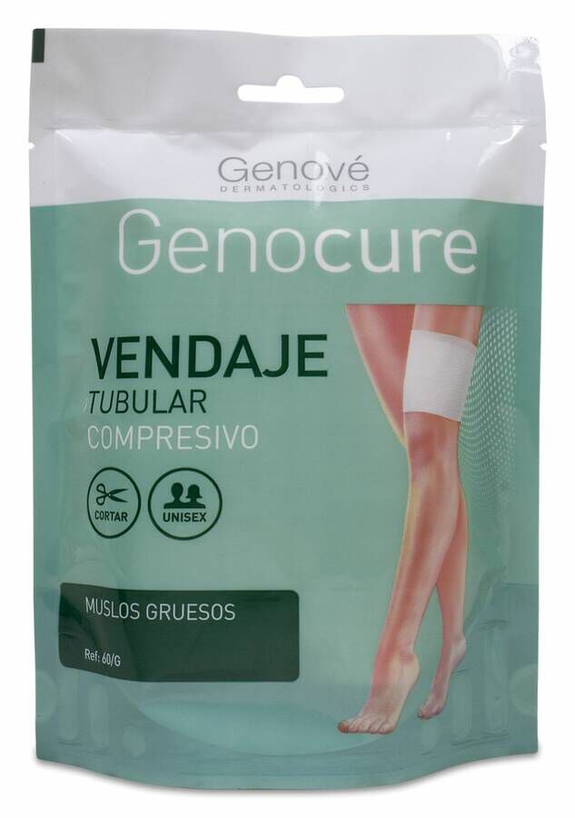 Genové Genocure Vendaje Tubular Compresivo Muslos Gruesos Referencia 60, 1 Unidad