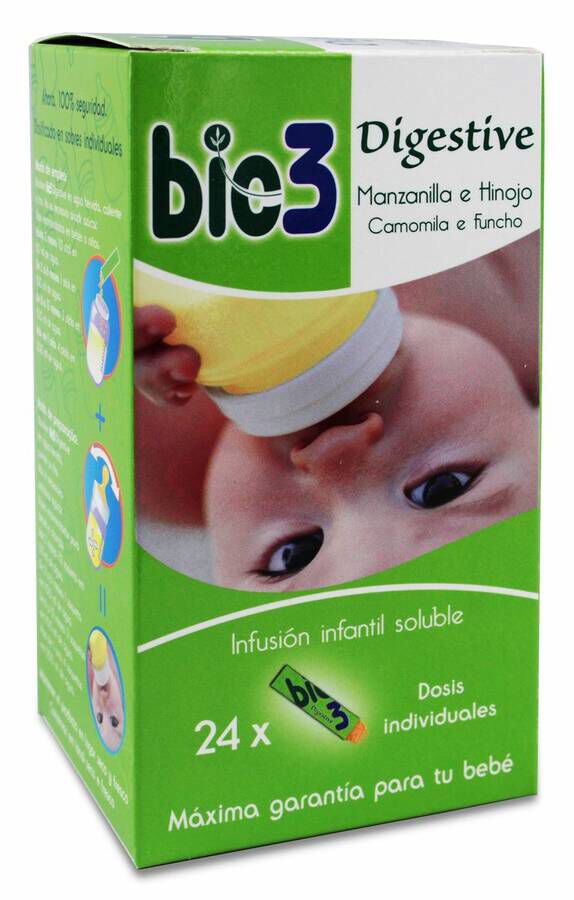 Bie3 Digestive Infantil, 24 Uds