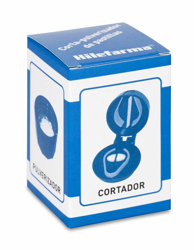 Hilefarma Cortapulverizador de Pastillas, 1 Ud