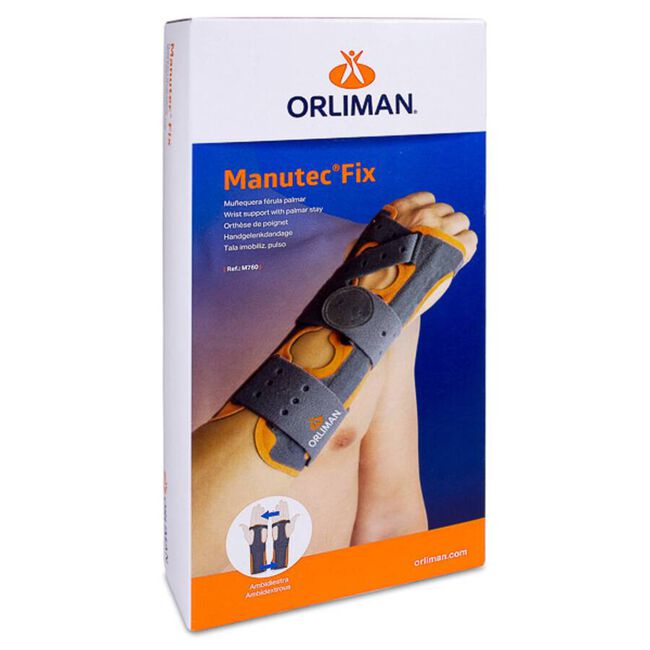 Orliman Muñequera Férula Ambidiestra M660 Talla 1 14-18, 1 Unidad
