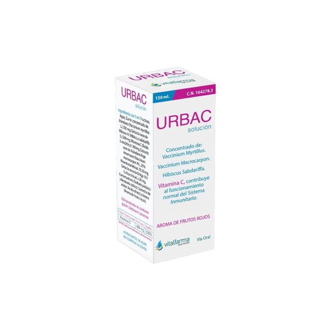 Vitalfarma Urbac Solución, 150 ml