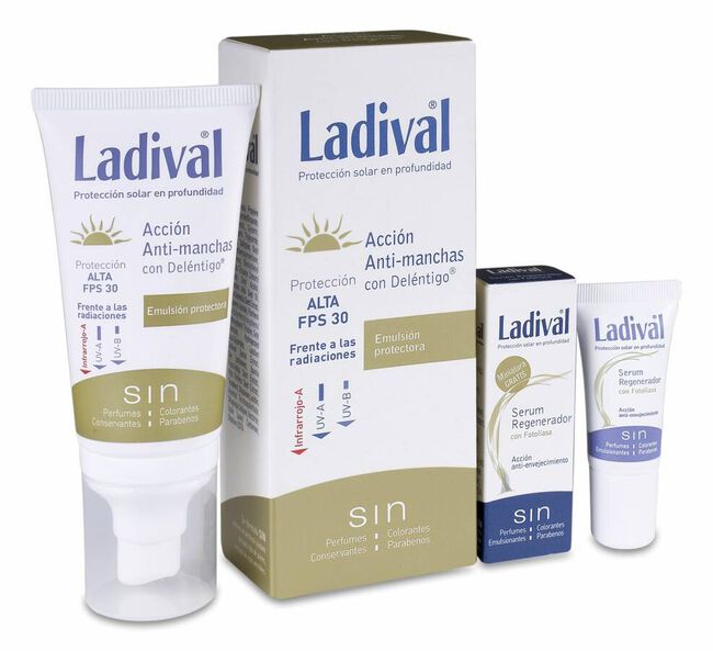 Ladival Acci&oacute;n Antimanchas con Del&eacute;ntigo FPS 30