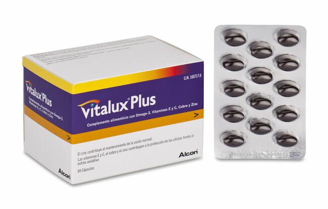 Vitalux Plus, 84 Uds