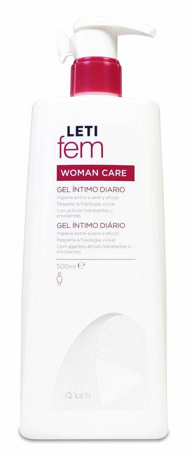 LETIfem Woman Gel Íntimo, 500 ml